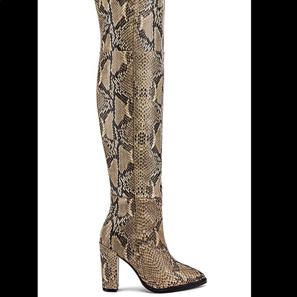 Alias Mae Tall Snake Boot - Biege